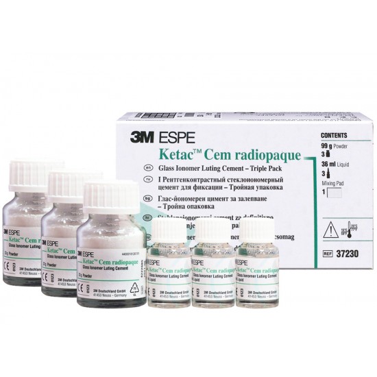 Ketac Cem Radiopaque Triple Pack 37230